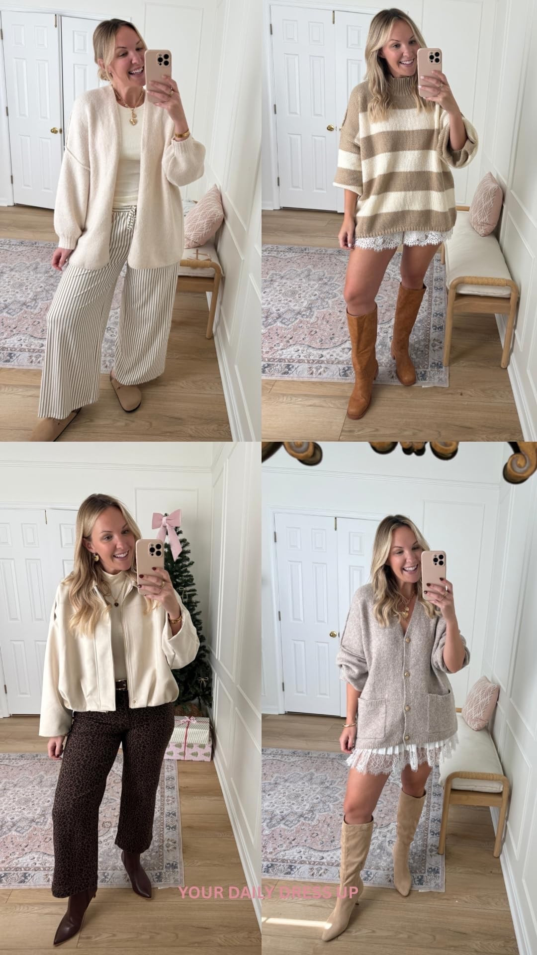 Fall outfits on deal today with Amazon prime day 🤩 fall date night outfits - wearing large or size 10 bottoms and med tops