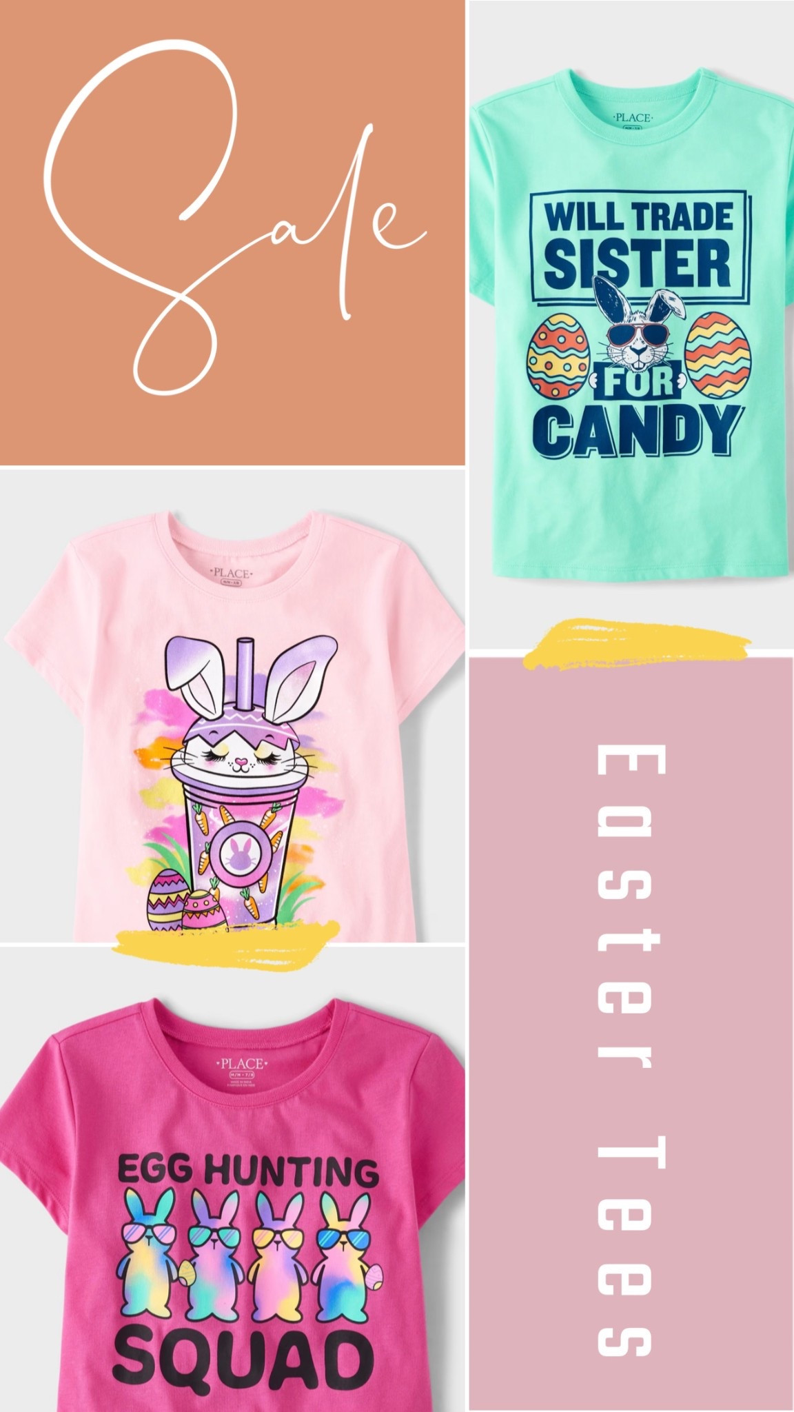 Sale! Easter tees for kids 🐰 As low as $1.59 each using code EXTRA20 

#LTKSaleAlert #LTKSeasonal #LTKKids