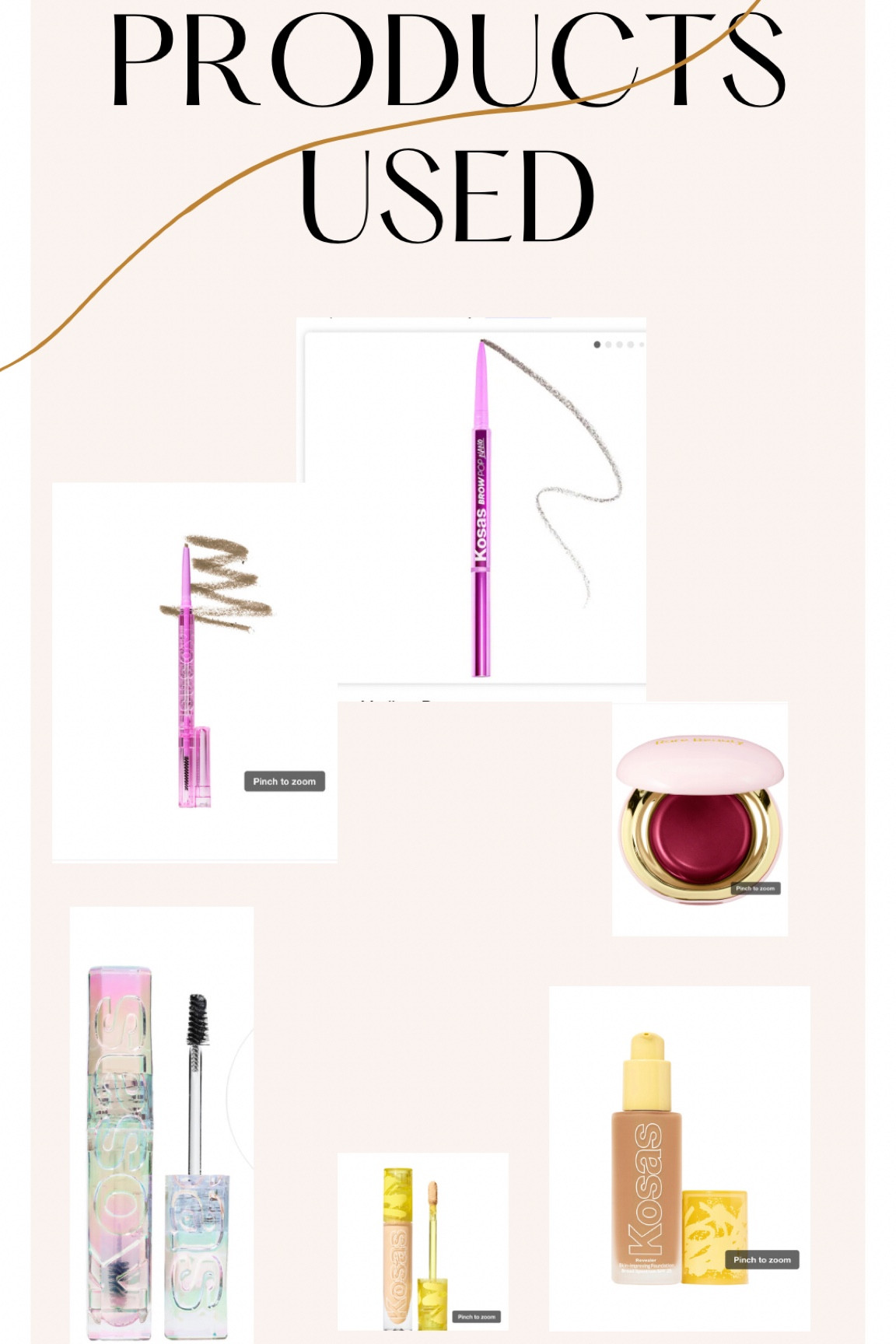 Some of my new user friendly brow products !