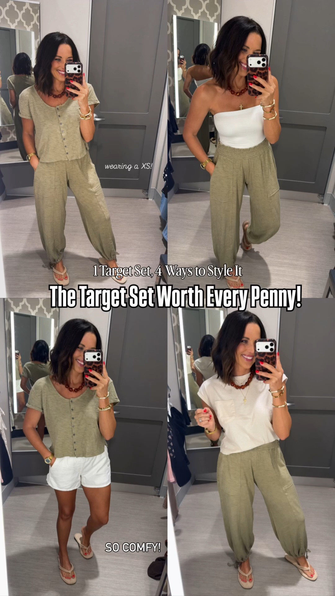 This Target set is one of those purchases you’ll wear on repeat. 🤍 I love that you can mix and match the pieces with basics you already own, so it feels like you’re getting way more than one outfit. So comfy and definitely worth grabbing!

✨ Wearing size XS
✨ 5’3” for reference

#TargetStyle #TargetFinds #TargetFashion #TargetHaul #AffordableFashion #CapsuleWardrobe #EverydayStyle #CasualStyle #SummerStyle #OOTD #LTKStyle #LTKCreator #BudgetFashion