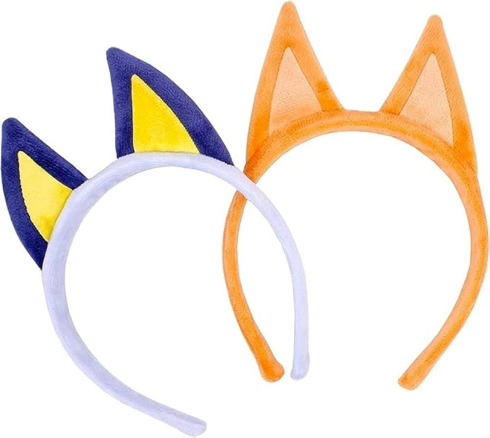 PLUSMAYI Dog Ears Headband Adult, 2 Pcs Cute Lovely Hairband Plush Cat Ears Headband Dress Access... | Amazon (US)