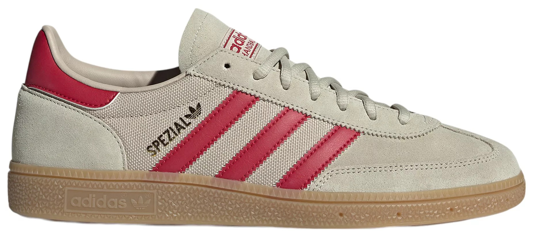 adidas Men's Handball Spezial Shoes, M6.5/W7.5, Grey/Team Red | Dick's Sporting Goods
