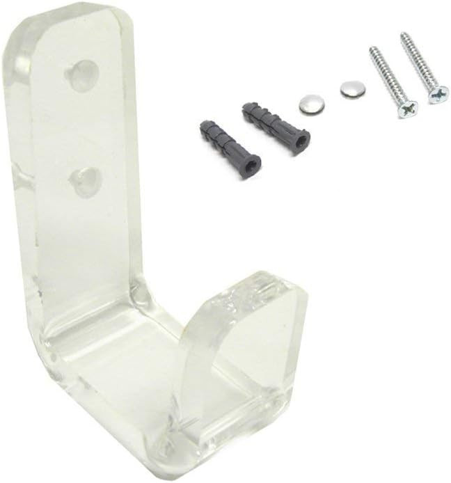 Acrylic Single Robe or Towel Hook | Amazon (US)