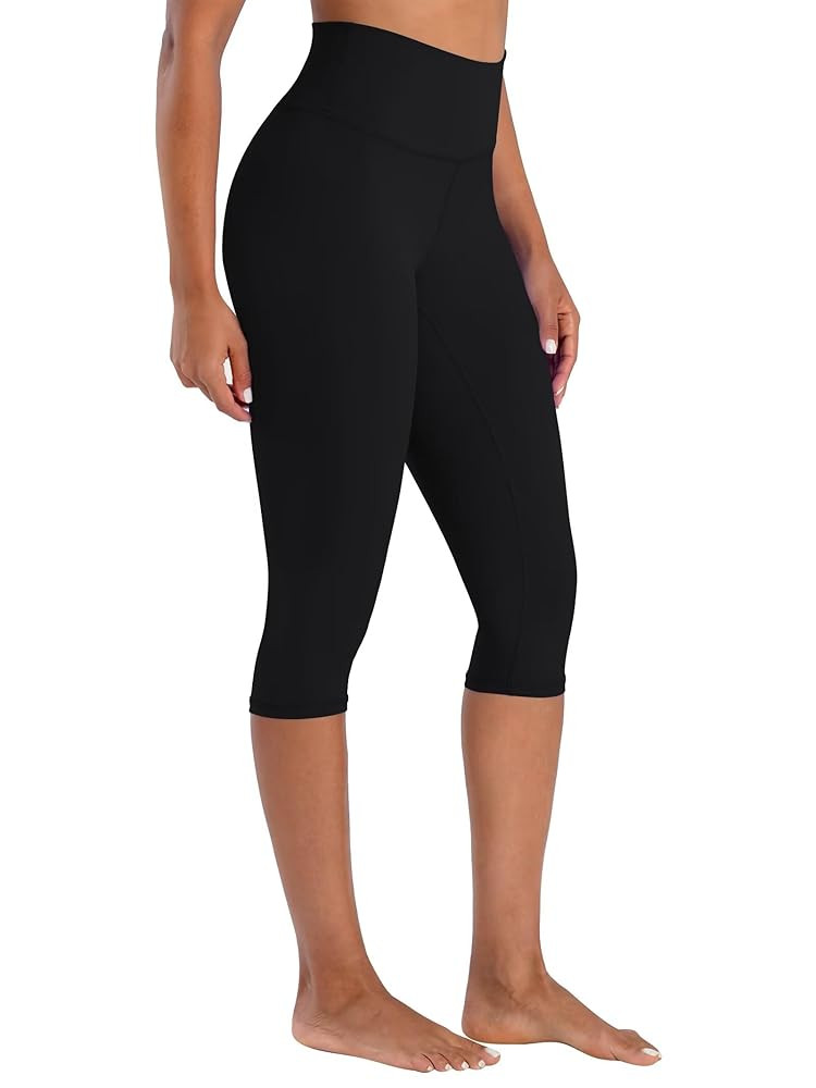 Sunzel Sunzfly Capri Leggings for Women, High Waisted Yoga Pants with Tummy Control for Workout R... | Amazon (US)