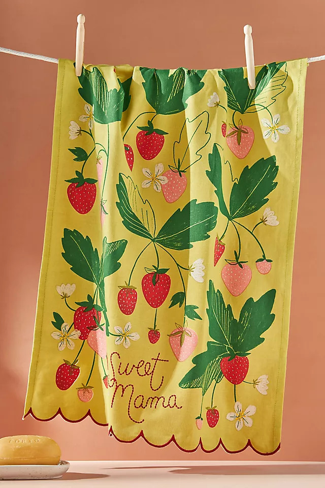 Sweet Mama Dish Towel | Anthropologie (US)