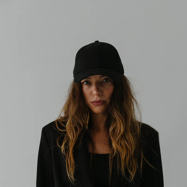 Laci Ball Cap - Black | Gigi Pip