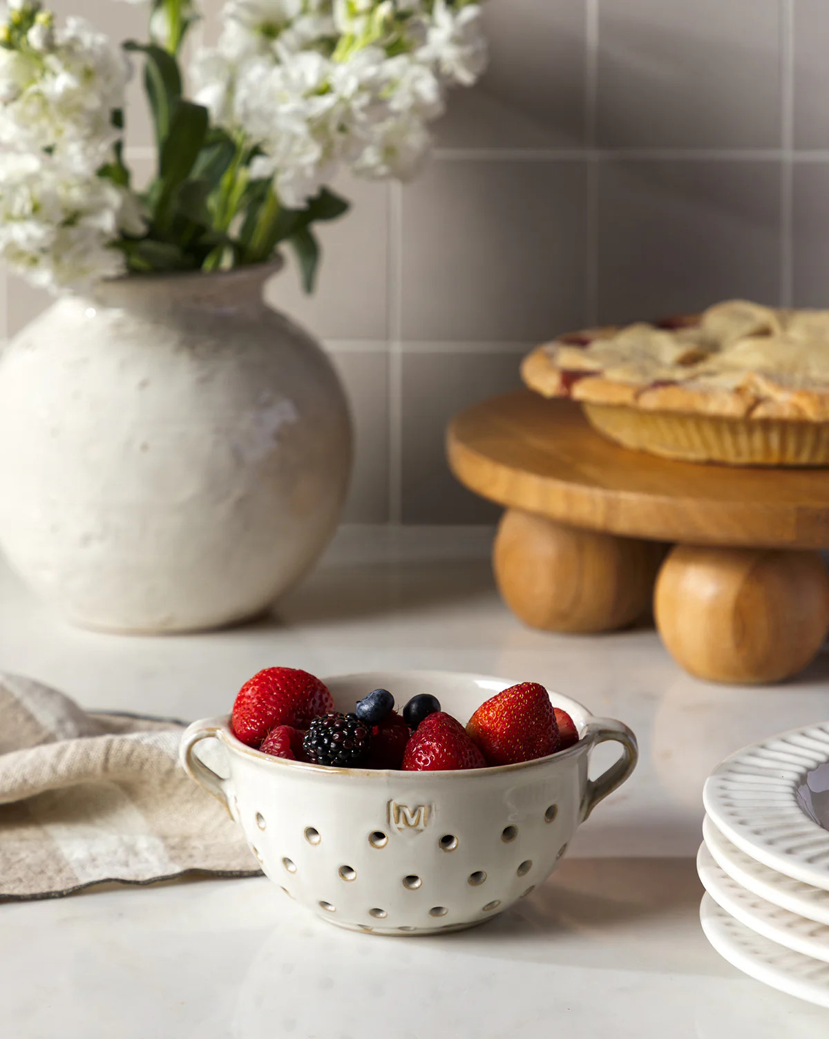 Glazed Berry Colander | McGee & Co. (US)