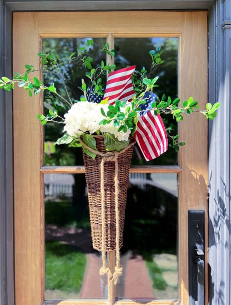 Have you gotten all of your Fourth of July decor up yet? Try out this super fun and easy patriotic basket arrangement for your front door! It’s the perfect last-minute DIY  

#LTKunder50 #LTKhome #LTKFind