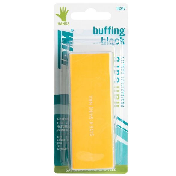 Trim Nail Care 4-Step Color-Coded Buffing Block | Target