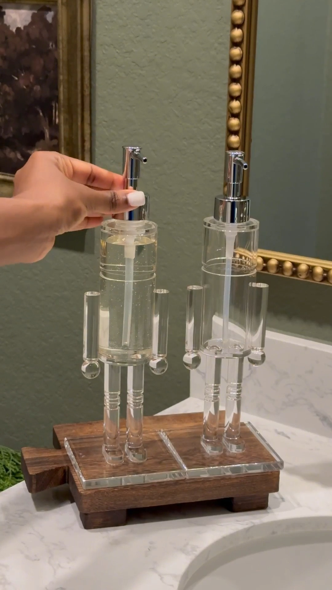 Spreading holiday cheer one pump at a time! 🎄 These nutcracker soap and lotion dispensers are the perfect way to add a touch of whimsy to your home. #LTKstyle #christmasgifts #homedecor #festivevibes

#LTKHome #LTKSaleAlert #LTKStyleTip