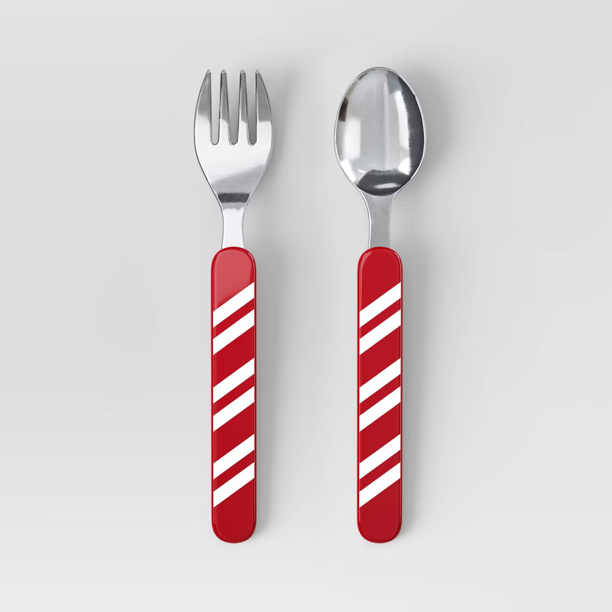 2pc Christmas Flatware Set Red - Wondershop™ | Target