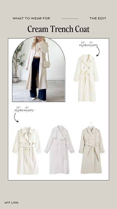Spring Outfit Inspiration, Spring Summer, City Outfit, White Trench Coat, Wardrobe Staples 

#LTKstyletip #LTKeurope #LTKSeasonal