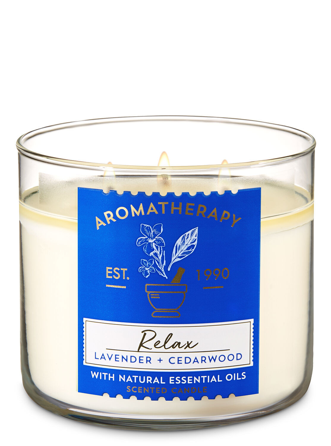 Lavender Cedarwood 3-Wick Candle | Bath & Body Works