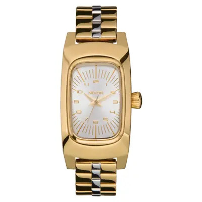 Nixon Frankie Bracelet Watch, 24mm in Sand Drift /Gold /Gold at Nordstrom | Nordstrom