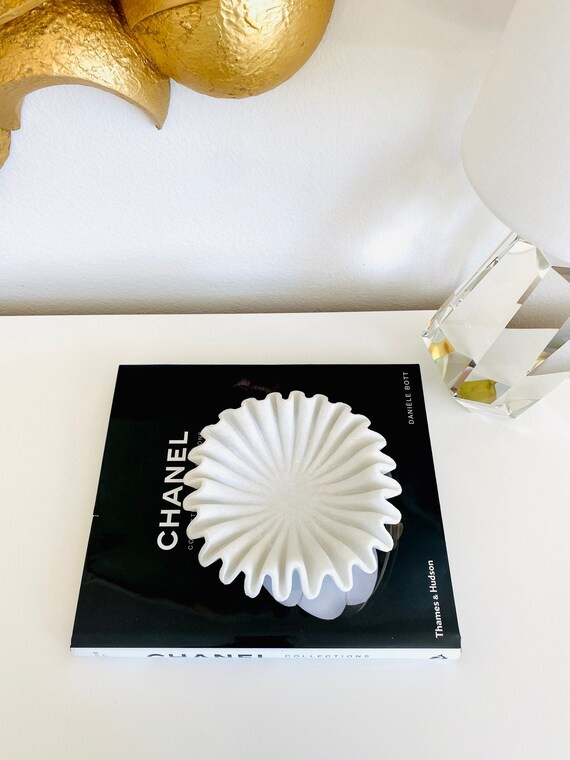 Ruffled Marble Bowl, Decorative Marble Bowl, fluted bowl, Lotus bowl, Fruit bowl, Scalloped Marbl... | Etsy (US)