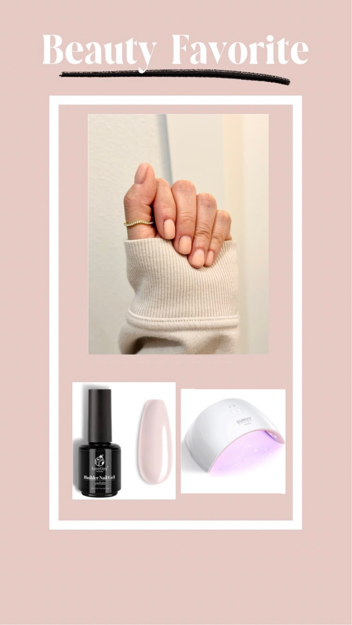 It's all about builder gel polish for my at-home manicure. It strengthens your natural nails and can be back filled, I love it! Here are my manicure must-haves, all on sale right now! #founditonamazon #manicure #gelpolish #diynails #nailtrend #amazon beauty finds #beautyfinds

#LTKsalealert #LTKbeauty #LTKstyletip
