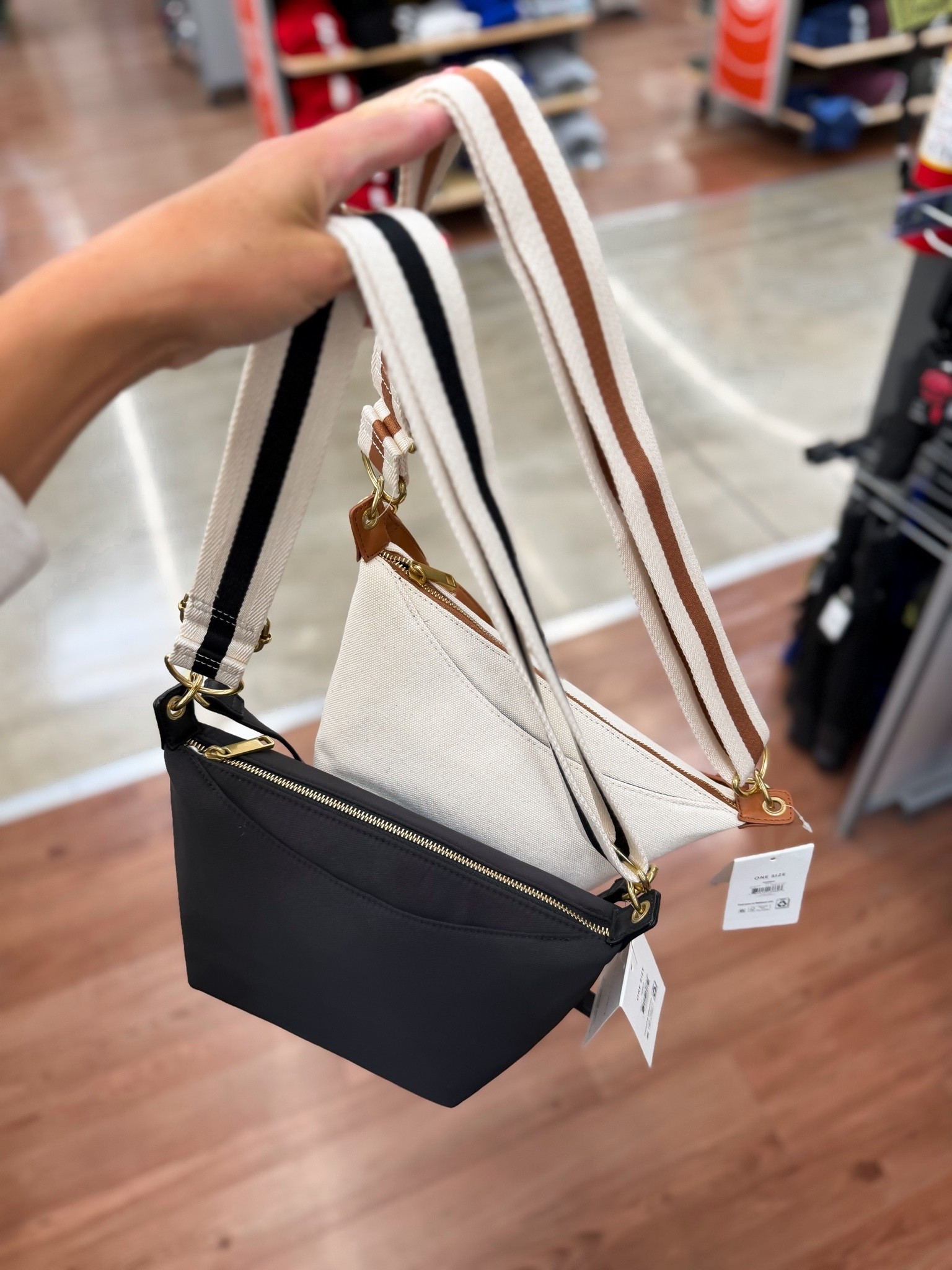 Walmart purses now less than $20!!! Canvas crossbody style, 2 straps included

#LTKSeasonal #LTKSaleAlert