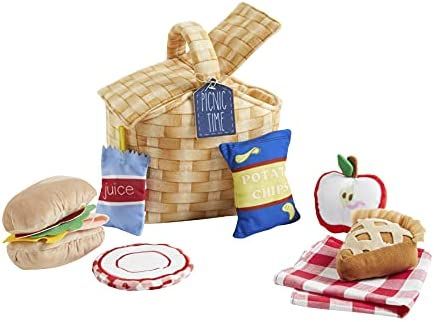 Mud Pie Children's Picnic Time Plush Set | Amazon (US)