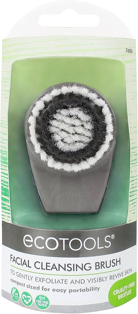 EcoTools Gentle Pore Cleansing Brush Scrubber for Facial Skincare Beauty Great Sensitive Skin, 1 ... | Amazon (US)