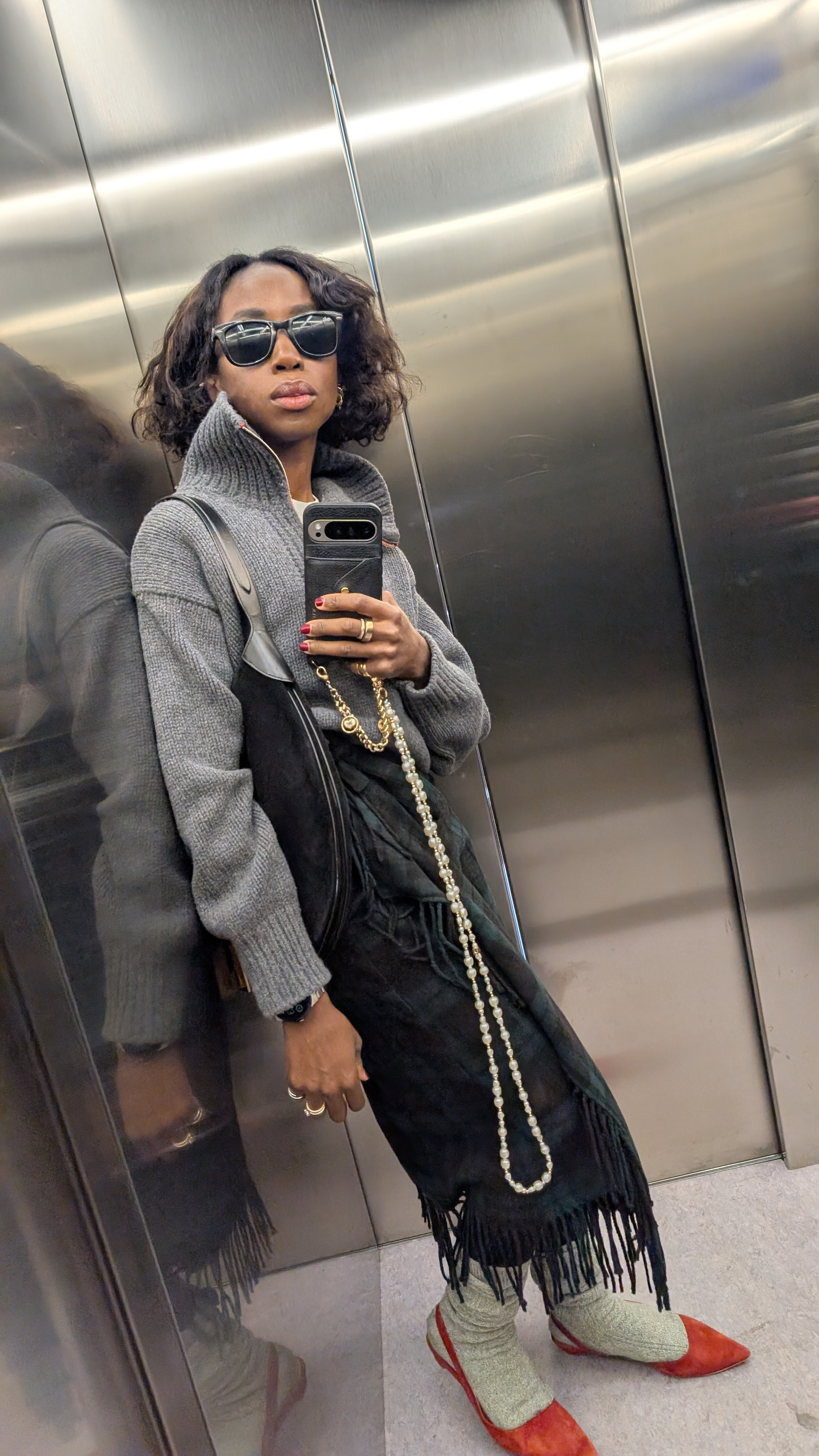 Enter: the holiday blanket skirt.

You know the one. Wool or cashmere. Plaid or tartan or something vaguely “estate adjacent.” It looks less styled and more acquired, as if you wandered into an old farm or manor house, pulled a textile off a chair, and simply wrapped yourself in it because it felt right. Which, honestly, it usually does.  

 #LTKHoliday #LTKmomlife #LTKSeasonal