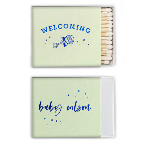 Welcoming Baby Rattle Match | ForYourParty