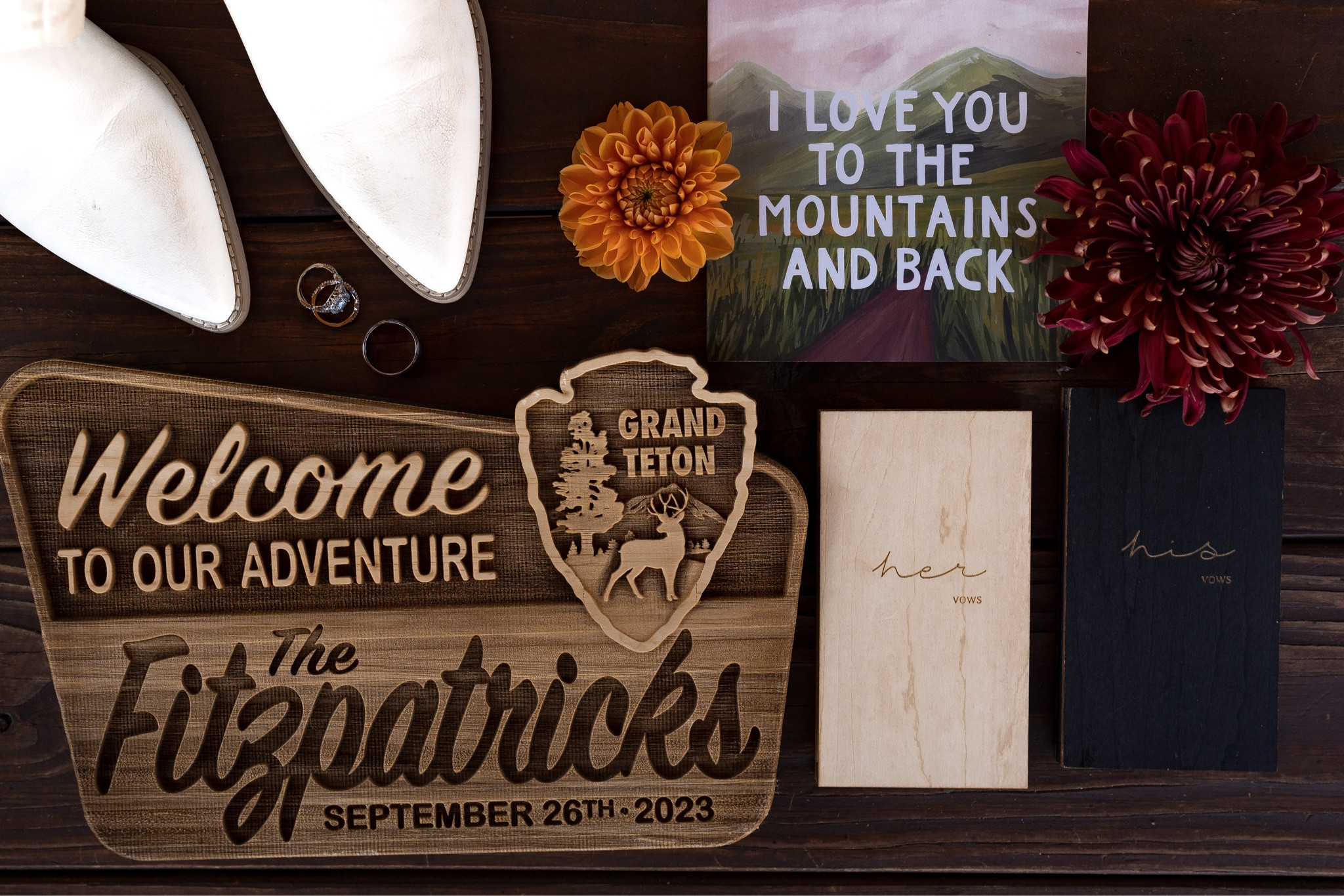 White cowboy boots, custom sign, vow books, and my husband’s wedding band linked here 🤍 my rings are from Helzberg, and the photo book is from Chatbooks

#LTKGiftGuide #LTKmens #LTKwedding