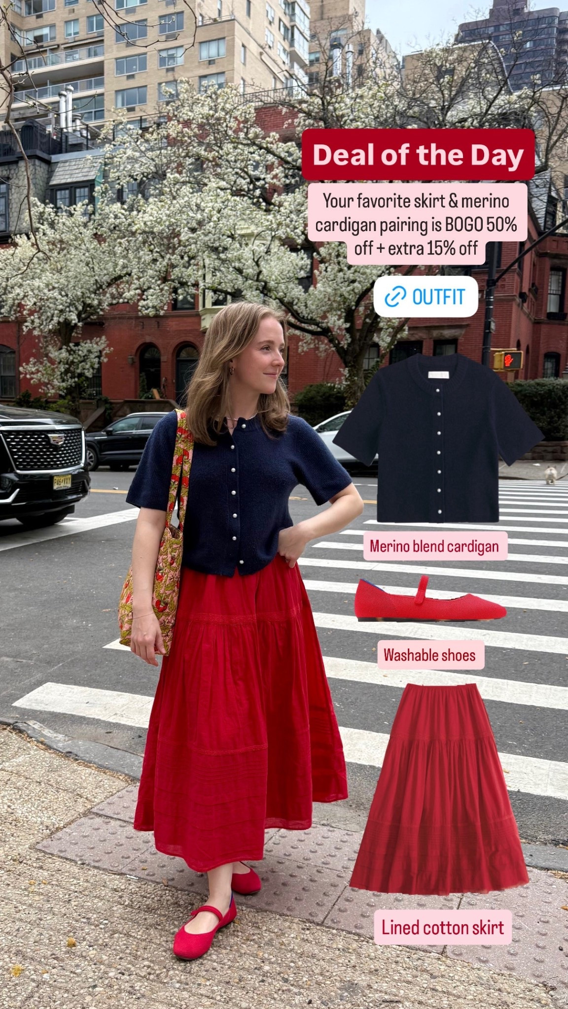 Your favorite comfy skirt & cardigan combo is BOGO 50% off + extra 15% off with code SUITEAF. Xs petite skirt (lined and elastic waist). Xs cardigan (size down if between) @abercrombie 

#LTKPetite #LTKSaleAlert