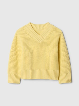 Baby &amp; Toddler  24/7 Split-Hem Boxy Sweater | Gap (US)