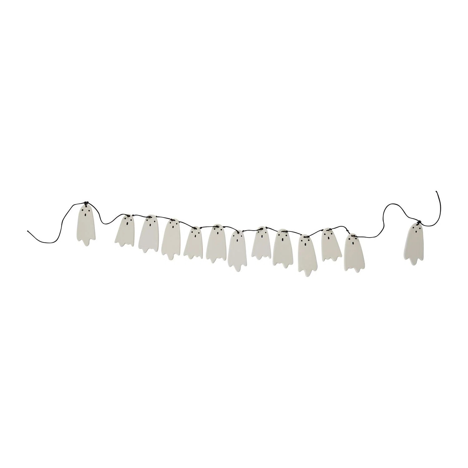 The Holiday Aisle® White Figurine Novelty Garland & Reviews | Wayfair | Wayfair North America