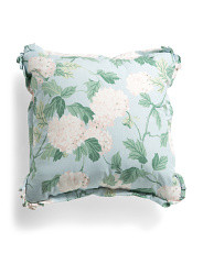 22x22 Salcedo Hydrangea Kendra Indoor Outdoor Pillow | TJ Maxx