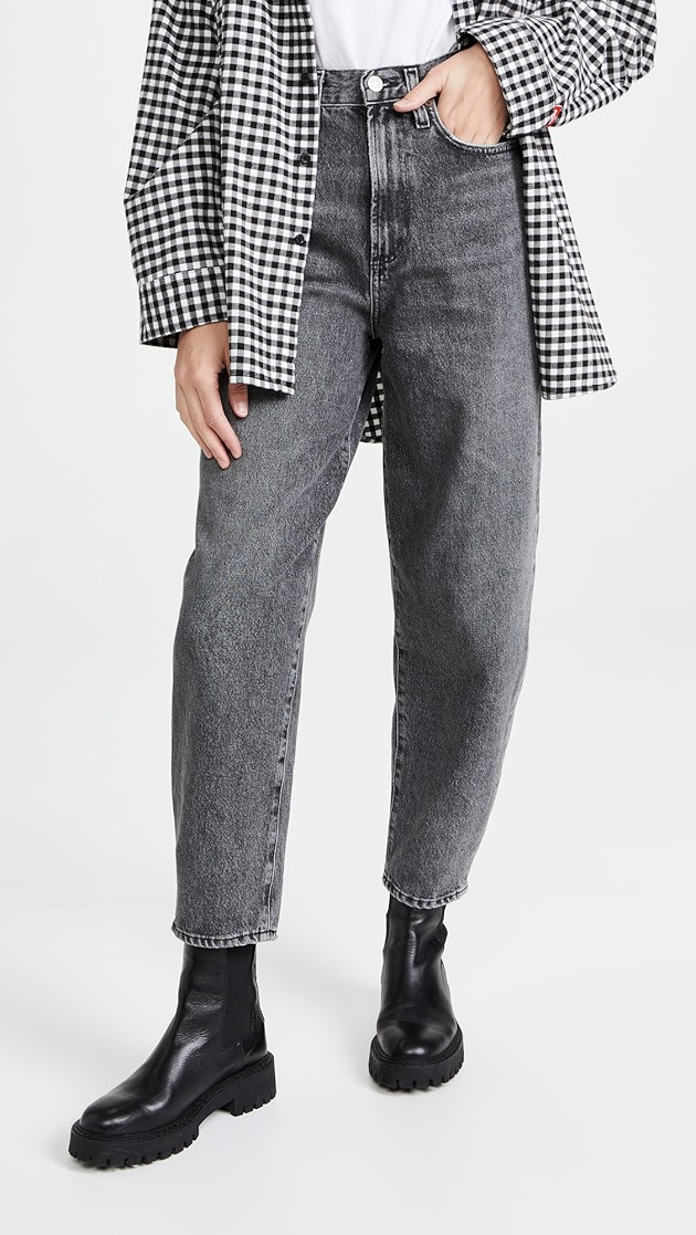 Balloon Ultra High Rise Curved Taper Jeans | Shopbop