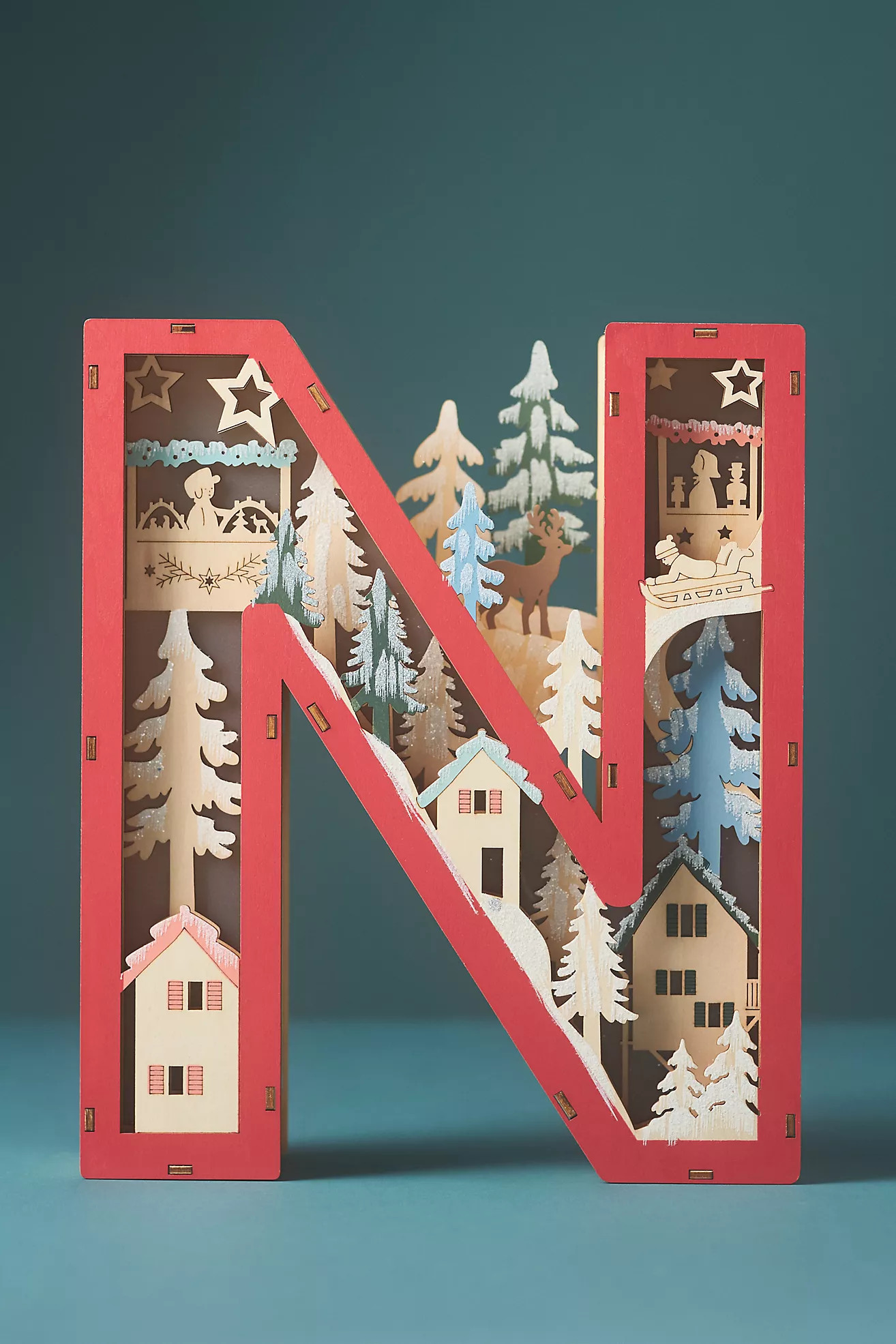 Wonderland Scene Monogram | Anthropologie (US)