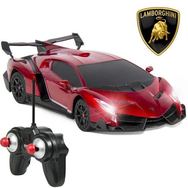 1/24 Officially Licensed RC Lamborghini Veneno Sport Racing Car W/ 27MHz Control | Walmart (US)