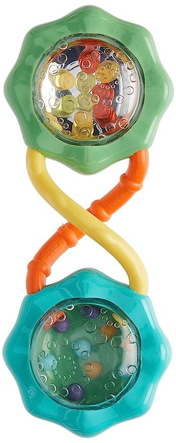 Bright Starts Rattle & Shake Barbell Toy, Ages 3 Months and Up | Amazon (US)