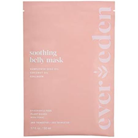 HATCH Mama - Natural Belly Mask Stretch Mark Targeting Sheet Mask | Non-Toxic, Plant-Derived, Mama-S | Amazon (US)