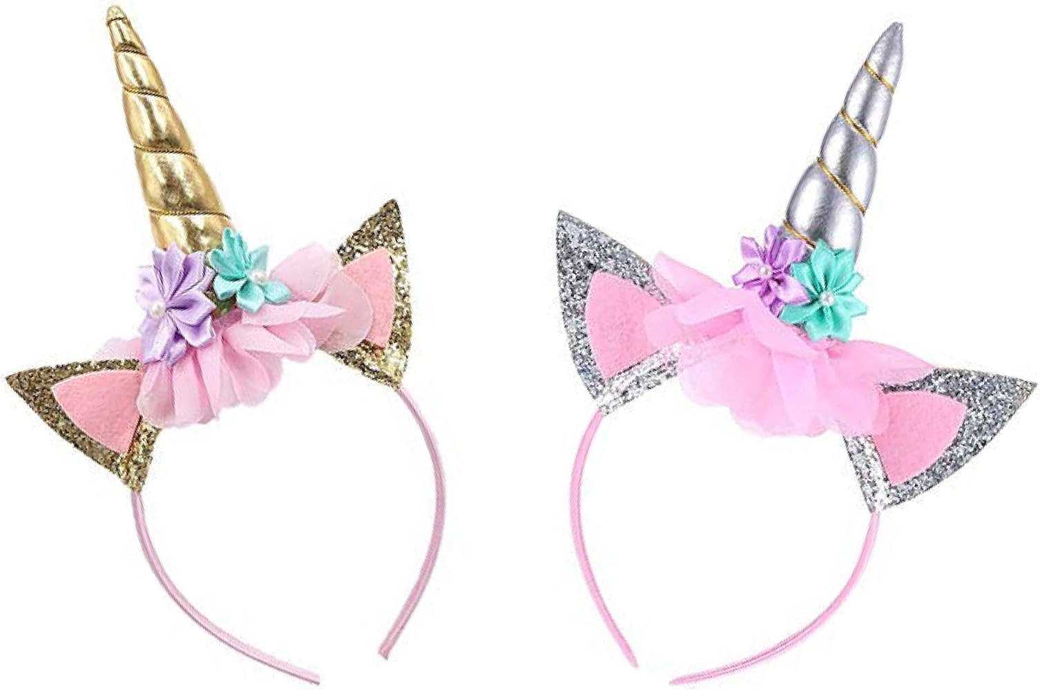 Unicorn Headband for Girls - Perfect Unicorn Party Fantasy Favor | Amazon (US)