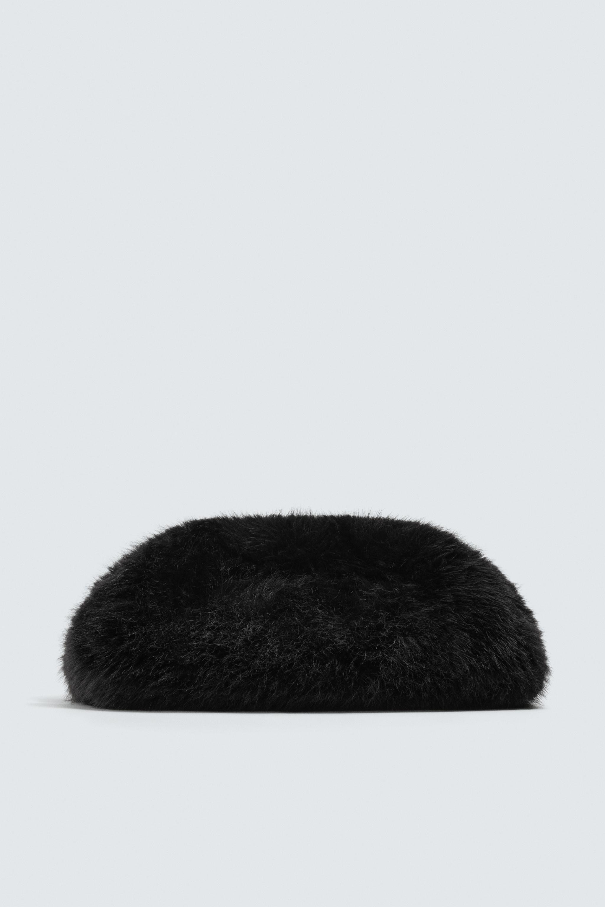 FAUX FUR CLUTCH BAG HARRY LAMBERT FOR ZARA x DISNEY | Zara UK