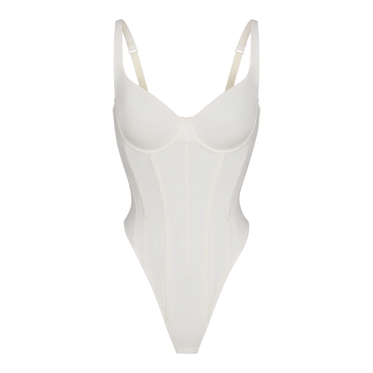 COTTON CORSET UNLINED BODYSUIT | SKIMS (US)