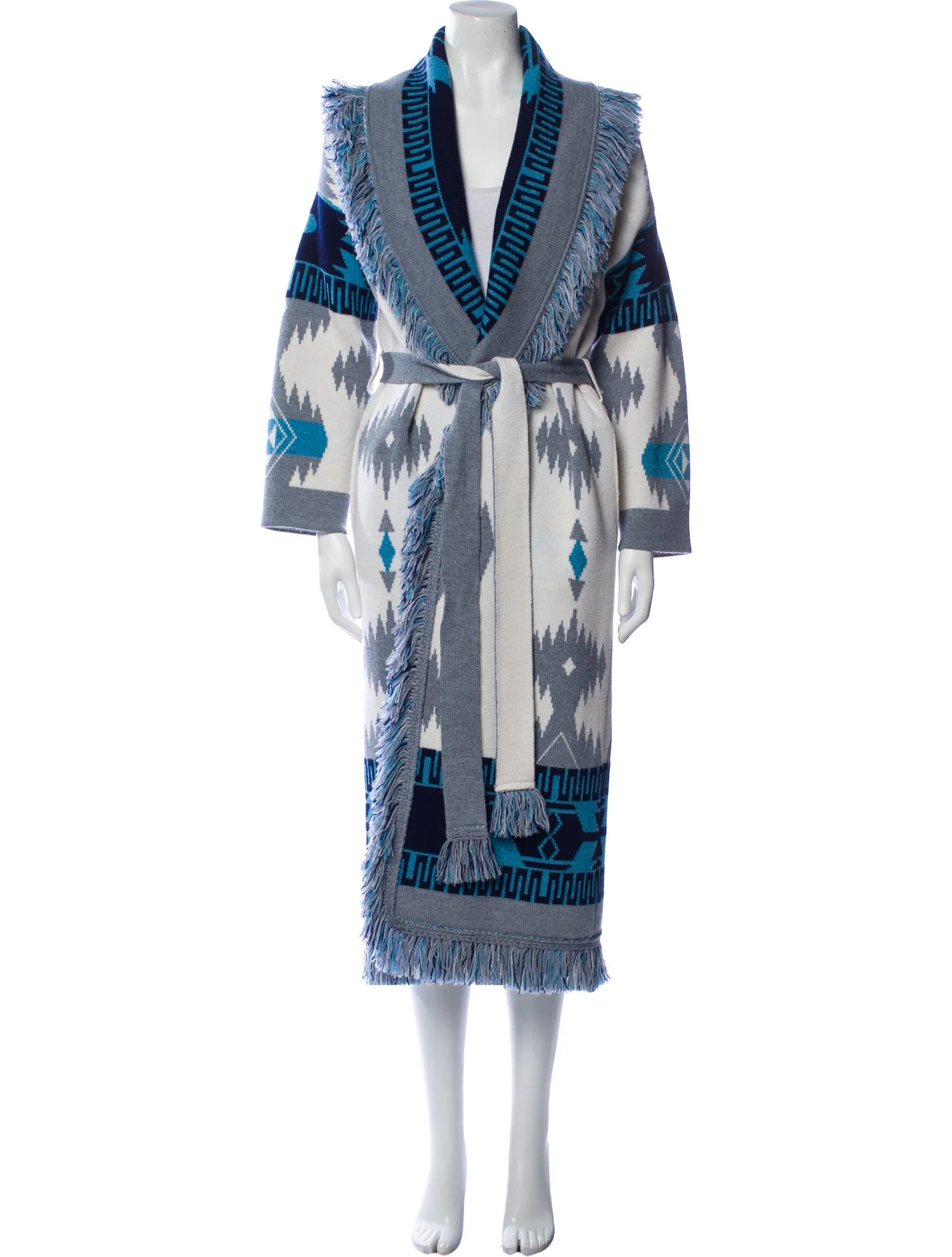 Virgin Wool Printed Sweater | The RealReal