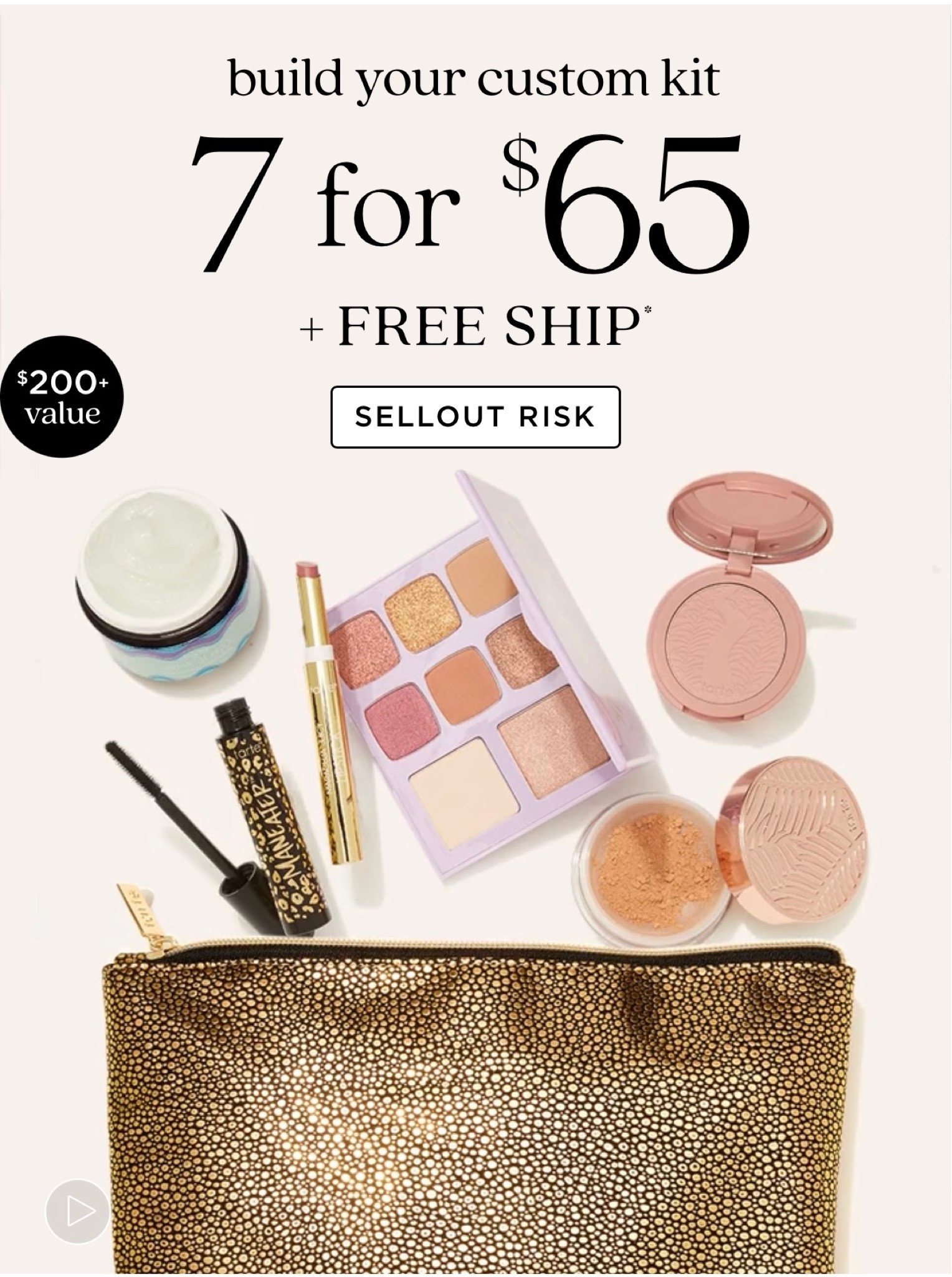 Tarte 7 for $65 Sale
Free Ship
Full size Tarte products

#LTKsalealert #LTKbeauty #LTKfamily
