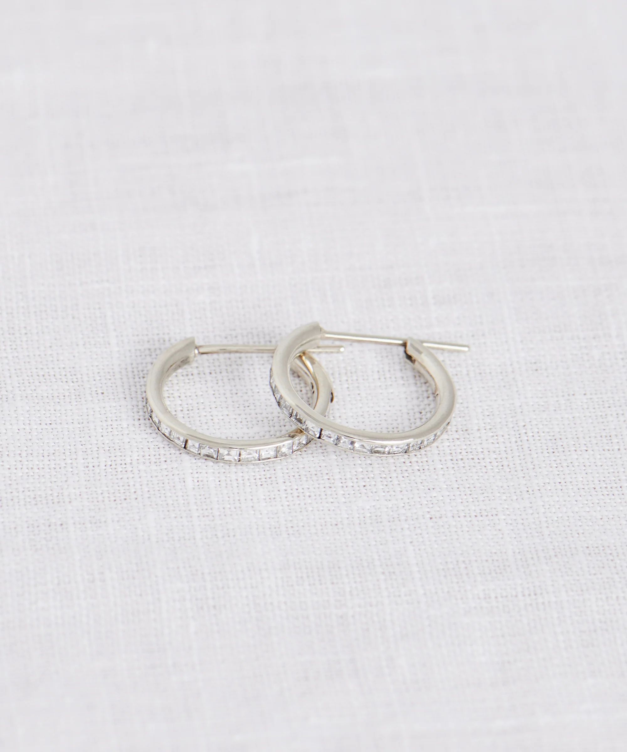 Iris Diamond Hoops | Jenni Kayne