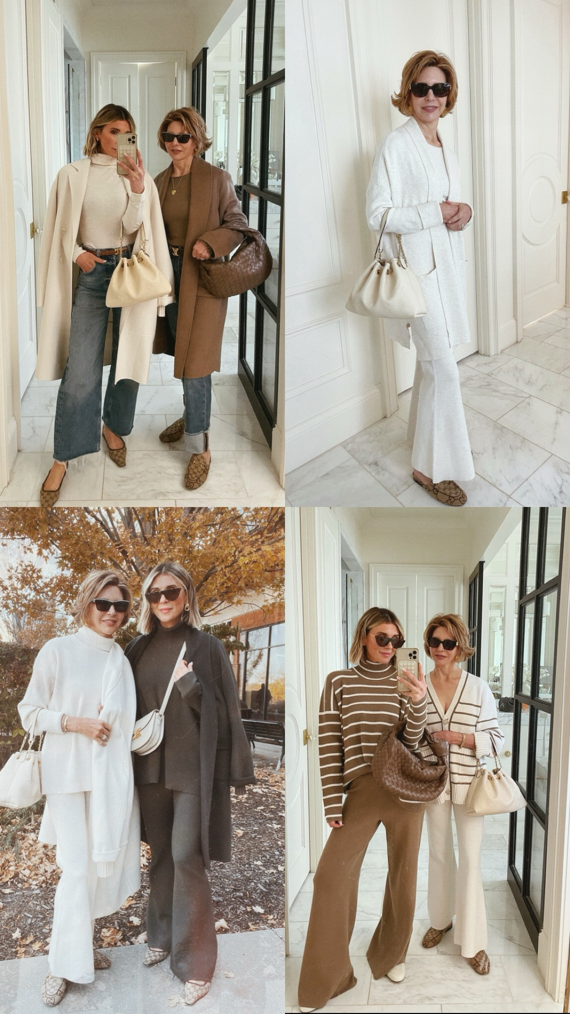 My Mom is wearing size xs and is 5'4
I'm wearing size small and am 5'7 