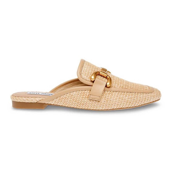 Women's Steve Madden Fortunate Dress Mules 8.5 Raffia | Scheels