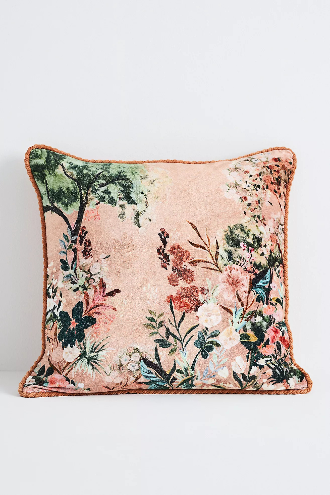 Velvet Tapestry Pillow | Anthropologie (US)
