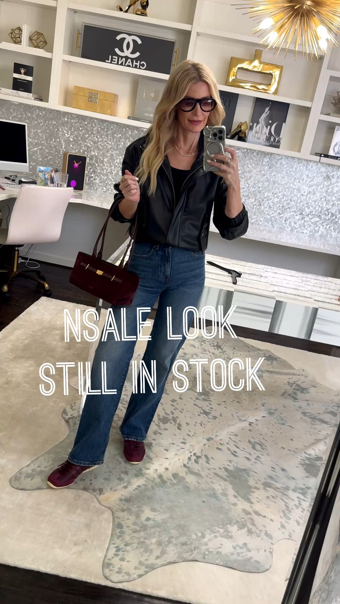 ✨SALE ALERT: The Nordstrom Anniversary Sale ends TOMORROW! 

And YES, these chic burgundy sneakers are STILL in stock! 🙌🏼 I’m obsessed with the rich burgundy color — they’re incredibly comfortable, but still look so chic and elevated. And they’re such an easy way to add a pop of color to your fall wardrobe.

I paired them with this fabulous faux leather bomber jacket, which is also part of the Anniversary Sale, and these amazing wide-leg Madewell jeans that are ALSO on sale! 👏🏼

Everything is true to size — I’m wearing an XS in the jacket and a 24 in the jeans.

Shop everything through my LTK! And don’t wait — the Anniversary Sale ends tomorrow!

#LTKdayinmylife #LTKootd #LTKSaleAlert