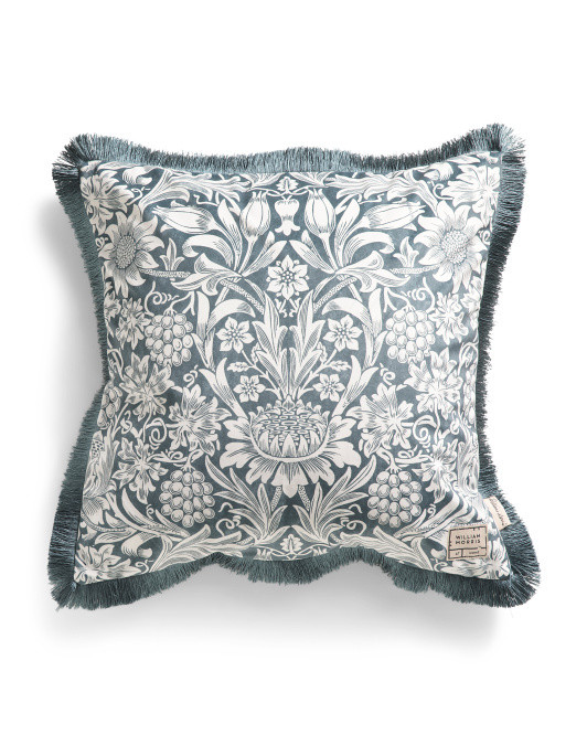 22x22 Sunflower Fringe Pillow Cover | TJ Maxx