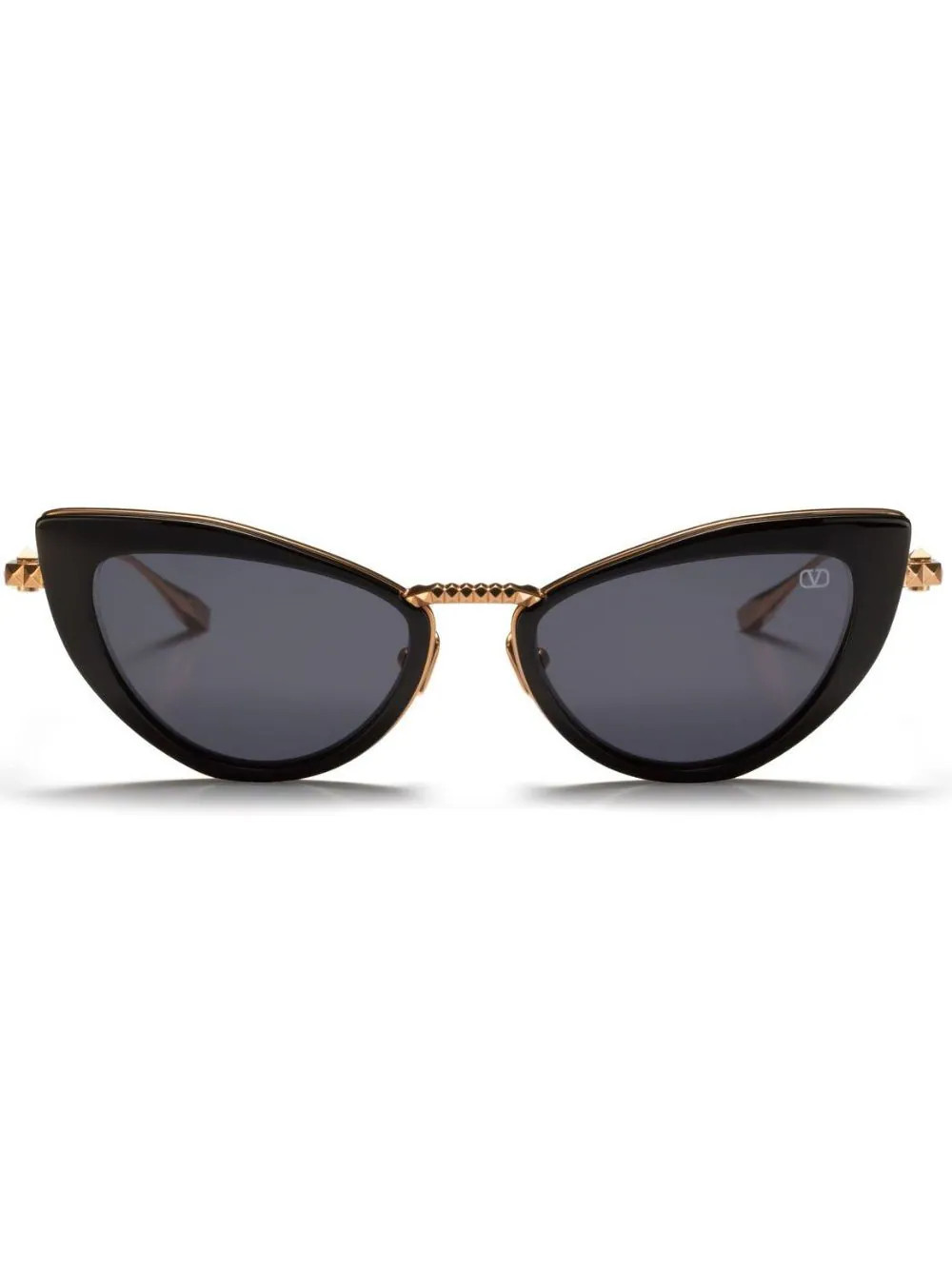 VALENTINO GARAVANI EYEWEAR Rockstud cat-eye sunglasses - Pink | Farfetch Global
