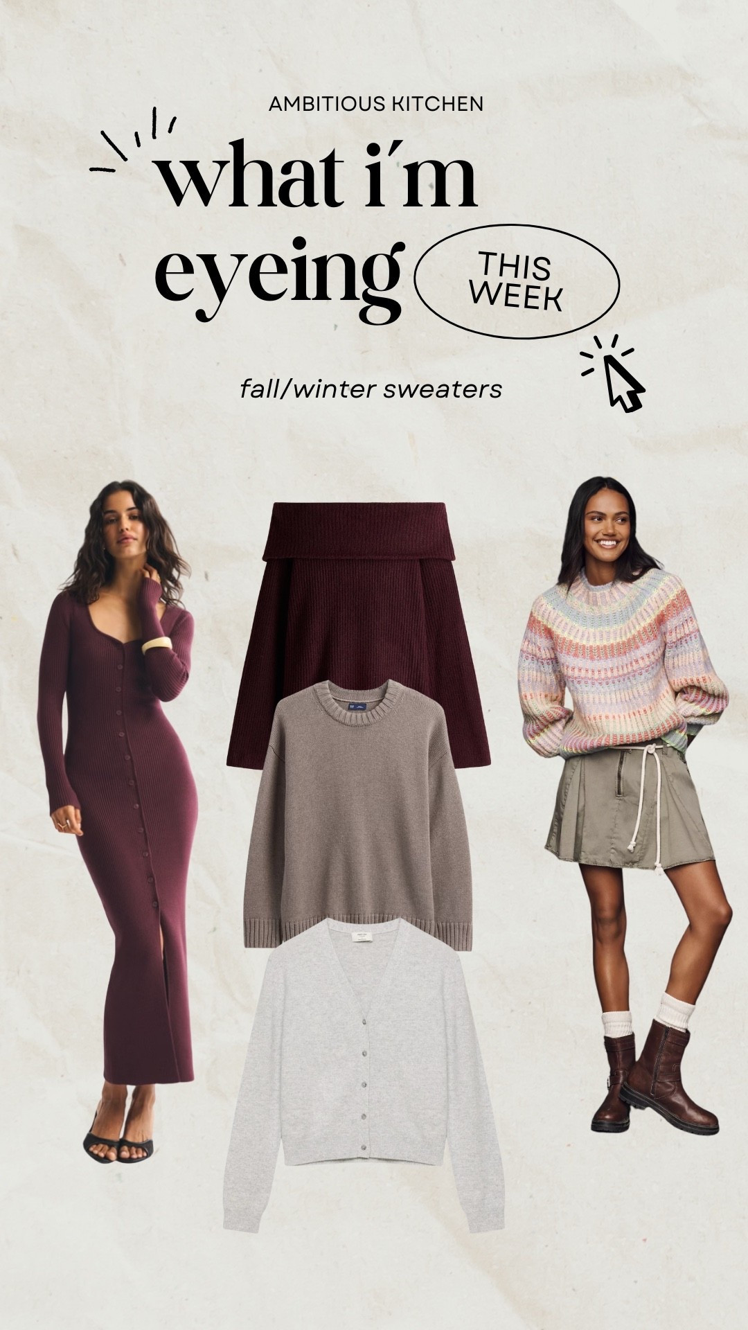 the cutest fall/winter sweaters (and sweater dresses) 

#LTKFindsUnder100 #LTKHoliday #LTKStyleTip