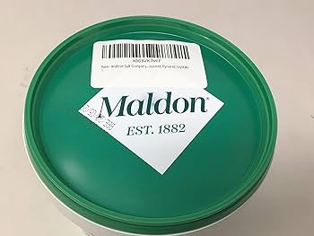 Maldon Salt Company Salt, Sea Salt Flakes, 20 oz (570 g), Resealable Tub, Kosher, Natural, Handcr... | Amazon (US)