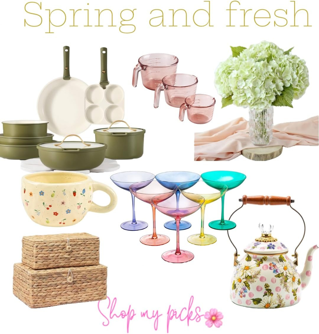 Two's Company
Two's Company Floral Block Print Cloth Napkins, 20-inches Length, Cotton, Set of 4, Home Décor
$38.50$38.50 | Amazon (US)